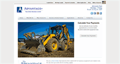 Desktop Screenshot of advantageleasing.com